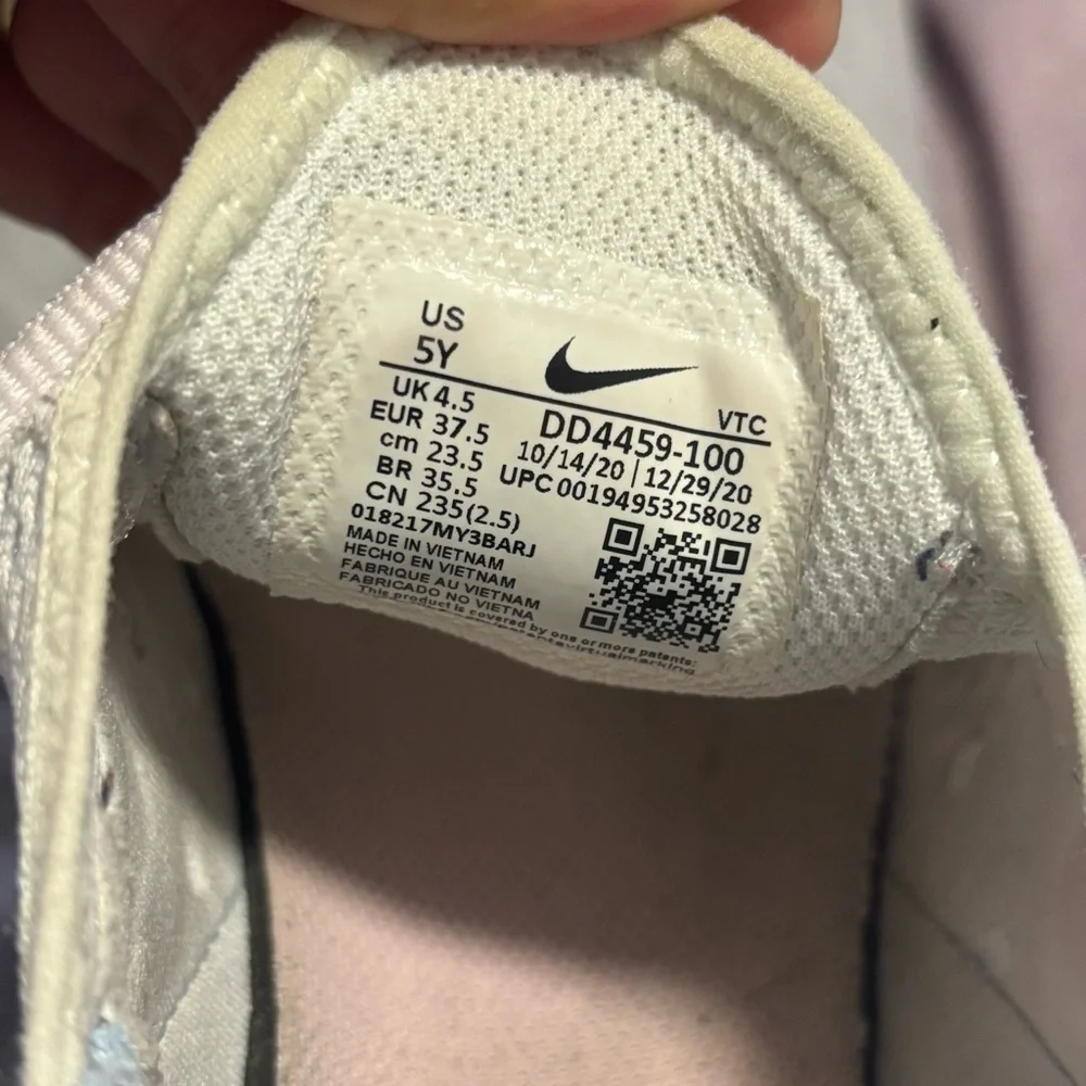 Nike Air Max 270 White and Pastel Athletic Shoes
